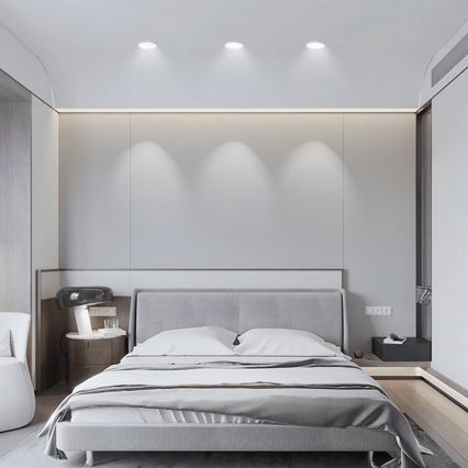Aigostar - Lámpara empotrable de baño LED LED/4,8W/230V 6500K blanco IP65