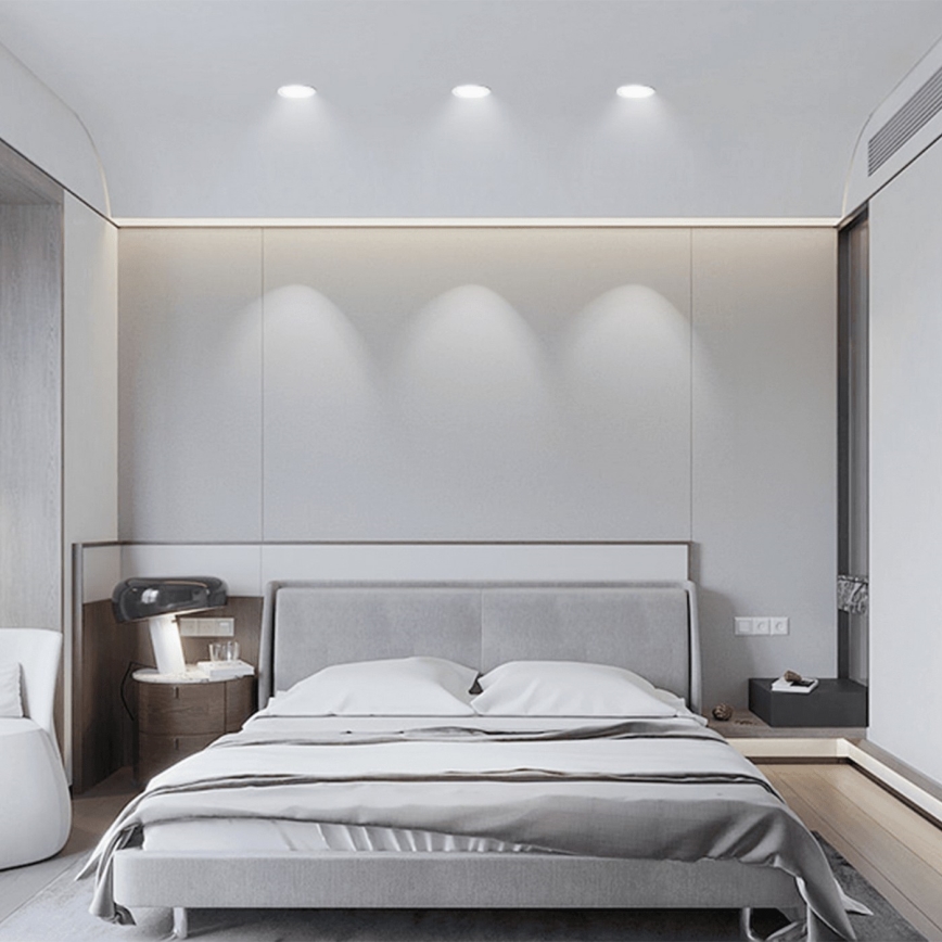 Aigostar - Lámpara empotrable de baño LED LED/4,8W/230V 6500K blanco IP65
