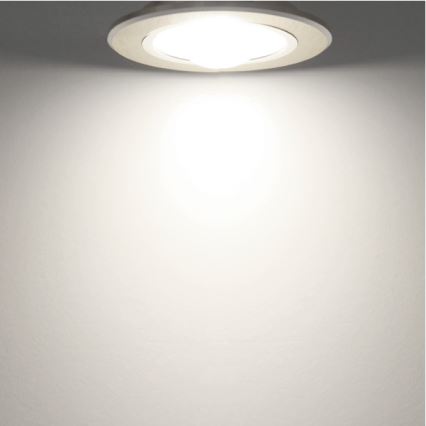 Aigostar - Lámpara empotrable LED LED/21W/230V diá. 20 cm 6000K blanco