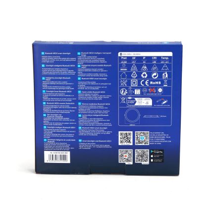 Aigostar - Lámpara empotrable LED regulable MESH LED/18W/230V 2700-6500K diá. 23 cm