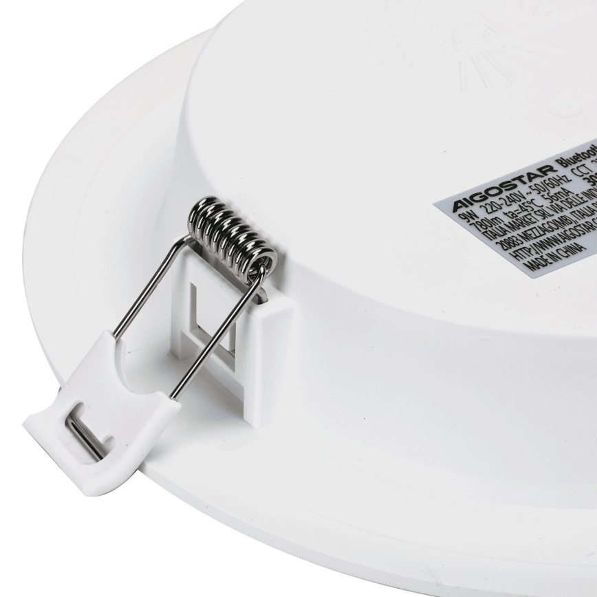 Aigostar - Lámpara empotrable LED regulable MESH LED/9W/230V 2700-6500K diá. 14,5 cm