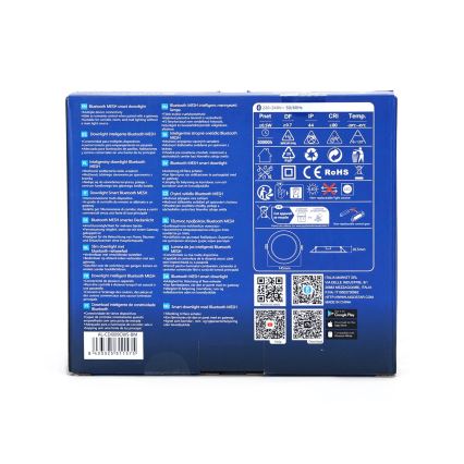Aigostar - Lámpara empotrable LED regulable MESH LED/9W/230V 2700-6500K diá. 14,5 cm