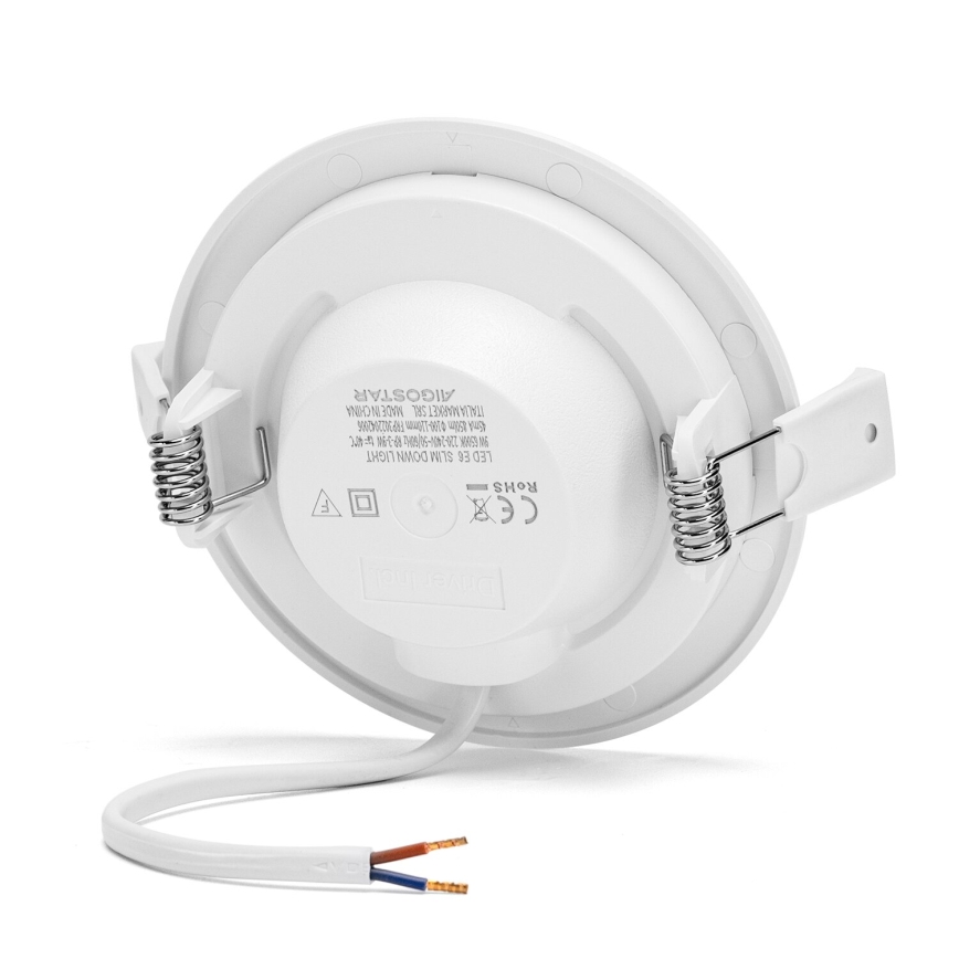 Aigostar - Lámpara empotrable LED ULTRATHIN LED/9W/230V 6000K blanco