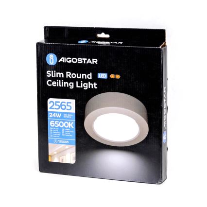 Aigostar - Lámpara empotrable LED ULTRATHIN LED/9W/230V 6000K blanco