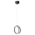 Aigostar - Lámpara LED colgante LED/15W/230V 2700K negro