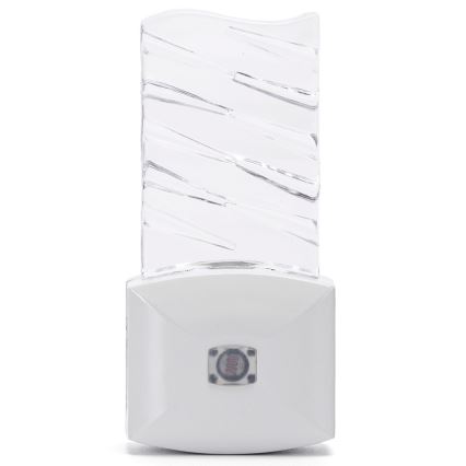 Aigostar - LED Luz nocturna con sensor crepuscular LED/0,2W/230V 6500K