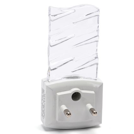 Aigostar - LED Luz nocturna con sensor crepuscular LED/0,2W/230V 6500K