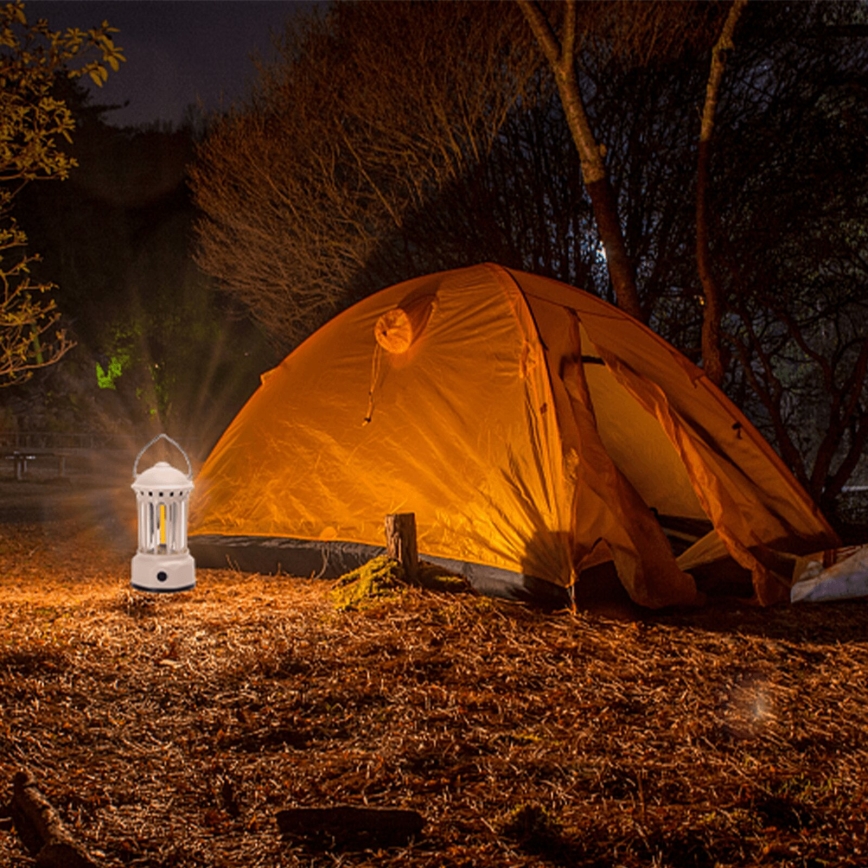Aigostar - Lámpara portátil LED para camping LED/3W/3xAA