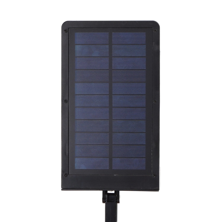 Aigostar - Farola solar LED con sensor LED/3W/3,7V1800 mAh IP44 3000/4000/5000K + control remoto