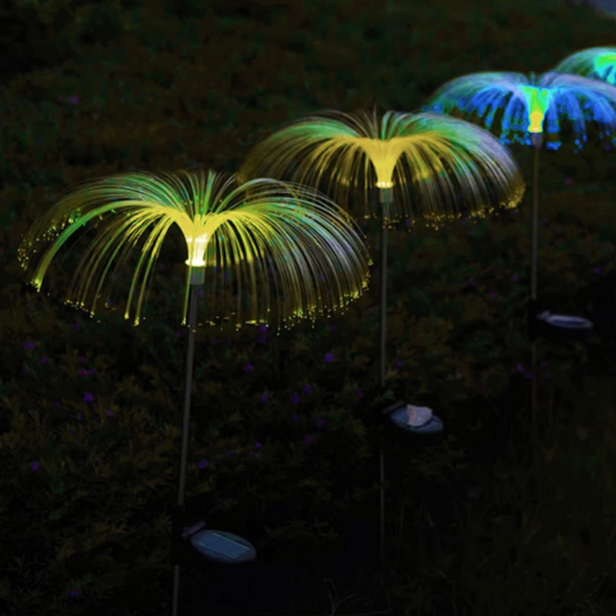 Aigostar - Lámpara solar LED decorativa LED/0,03W/1,2V 70cm 2700K IP44