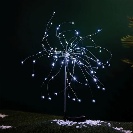 Aigostar - Lámpara solar LED decorativa LED/0,03W/1,2V 88,5cm 6500K IP44