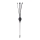 Aigostar - Lámpara solar LED decorativa LED/0,04W/1,2V 68,5cm 2700K IP44
