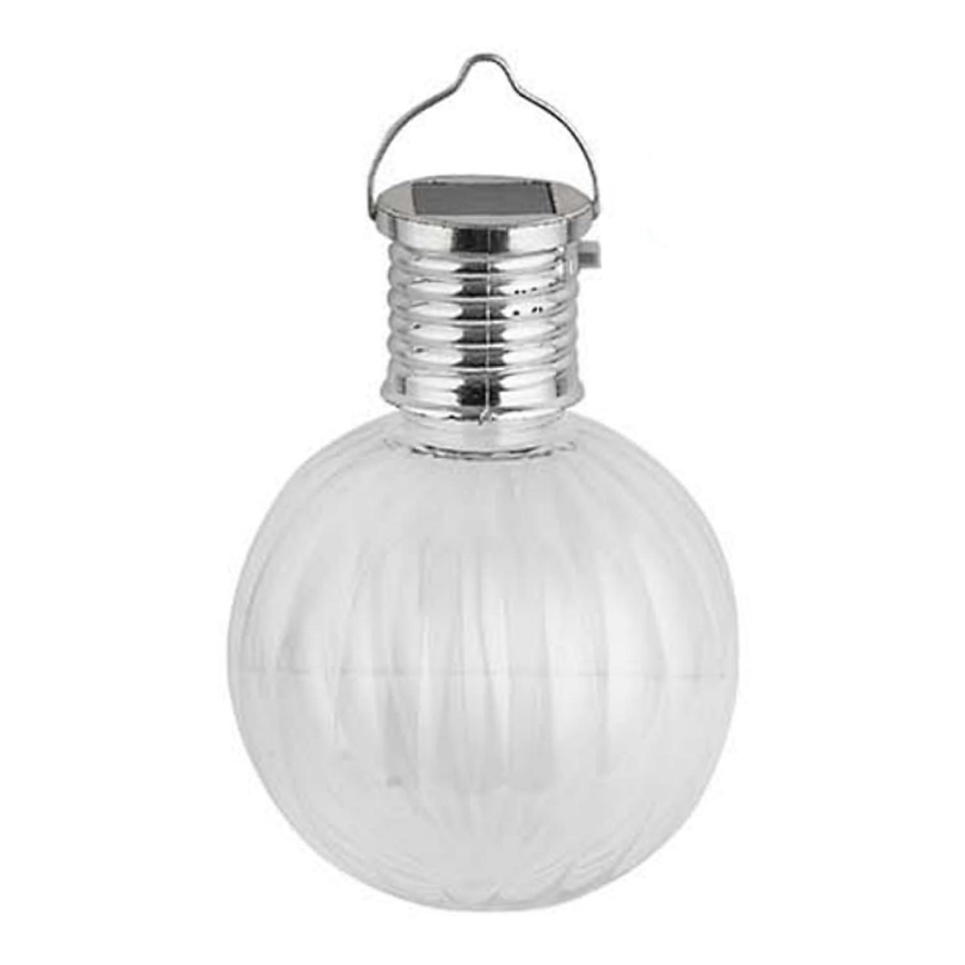 Aigostar - Lámpara solar LED LED/0,006W/1,2V 40 mAh 6500K IP44