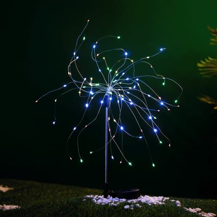 Aigostar - Lámpara solar LED RGB LED/0,03W/1,2V IP44 300 mAh