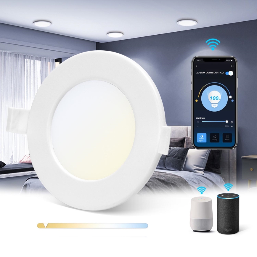 Aigostar - LED 6W/230V diámetro 11,5 cm Wi-Fi