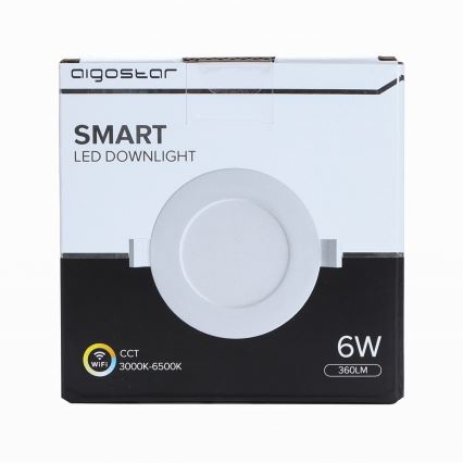 Aigostar - LED 6W/230V diámetro 11,5 cm Wi-Fi