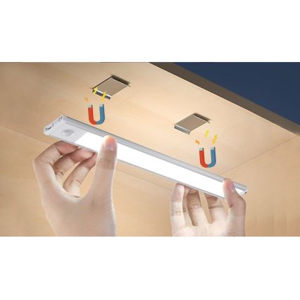 Aigostar - LED Iluminación para muebles recargable con sensor LED/1,5W/5V 4000K