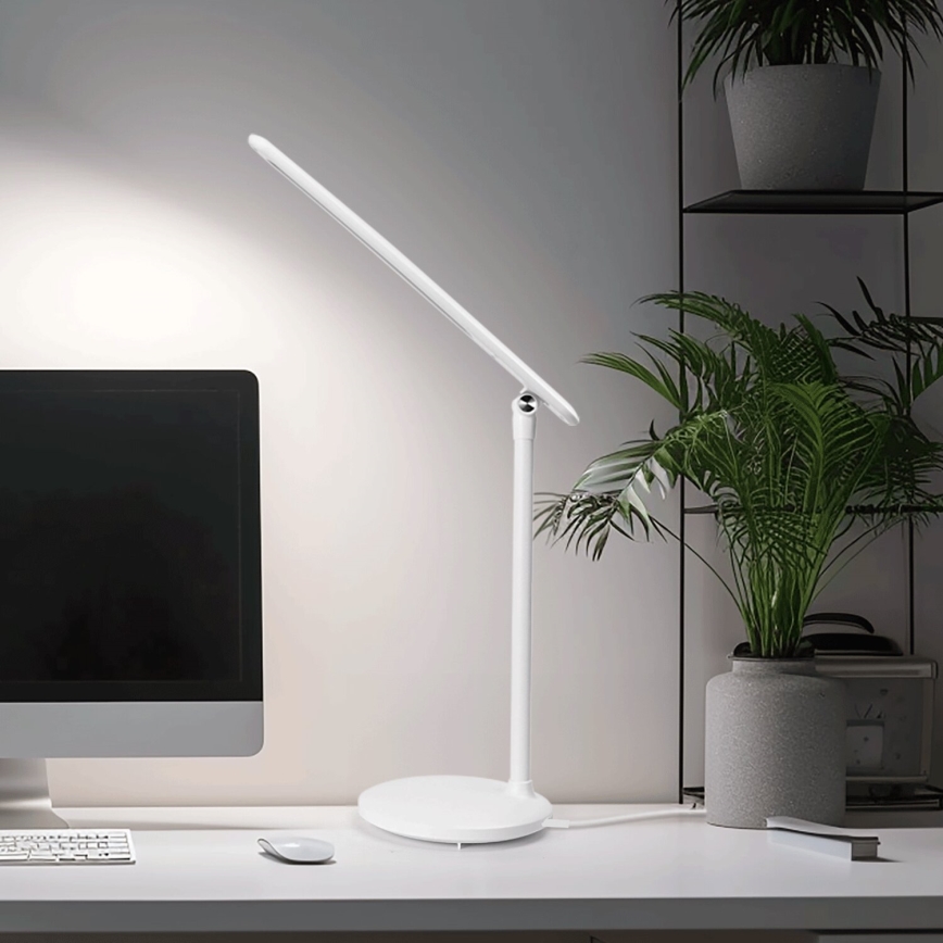 Aigostar - LED Lámpara de mesa táctil recargable y regulable LED/3W/5V 1200mAh 3000/4000/6500K
