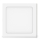 Aigostar - LED Plafón LED/12W/230V 17,3x17,3 cm 4000K blanco