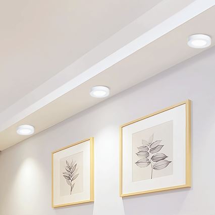 Aigostar - LED Plafón LED/12W/230V diá. 17,4 cm 6500K blanco