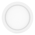 Aigostar - LED Plafón LED/18W/230V diá. 22,6 cm 3000K blanco