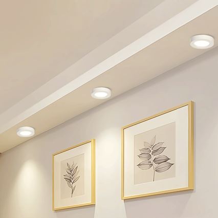 Aigostar - LED Plafón LED/18W/230V diá. 22,6 cm 4000K blanco
