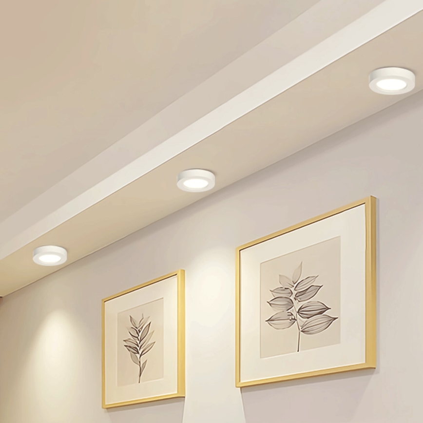 Aigostar - LED Plafón LED/18W/230V diá. 22,6 cm 4000K blanco