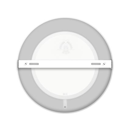 Aigostar - LED Plafón LED/6W/230V diá. 12,3 cm 3000K blanco