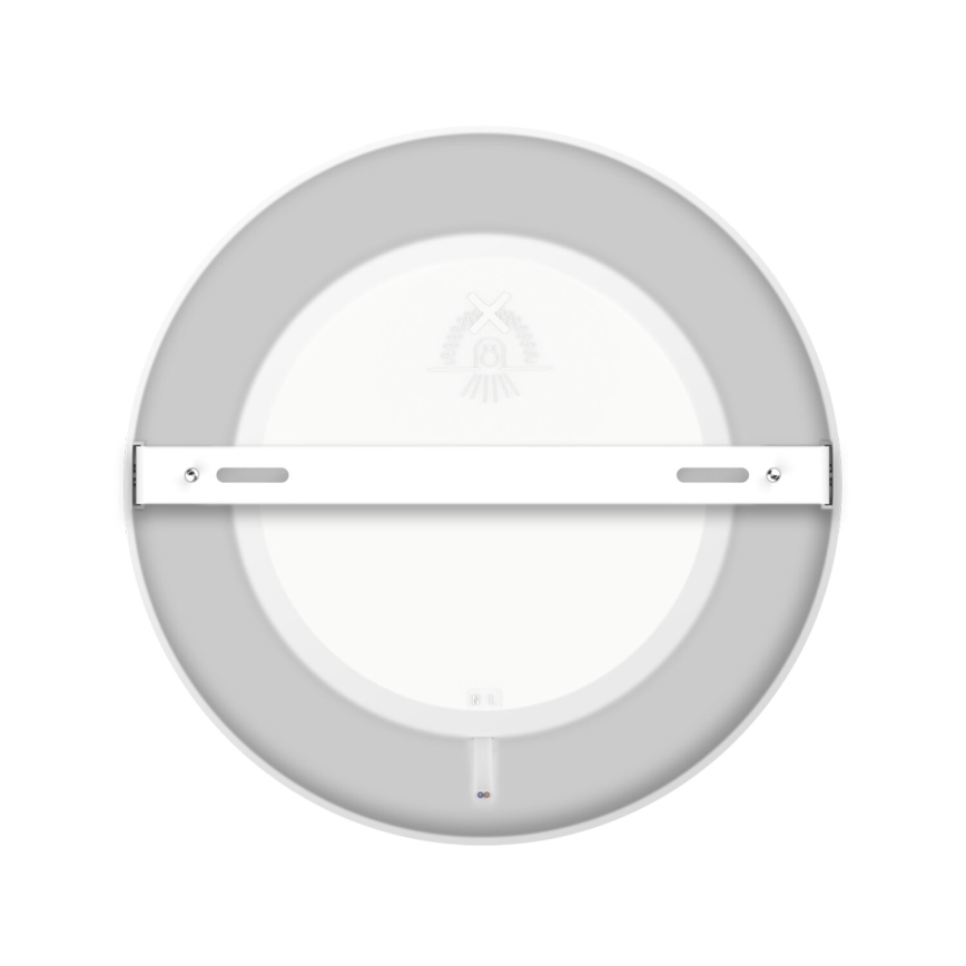 Aigostar - LED Plafón LED/6W/230V diá. 12,3 cm 3000K blanco
