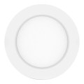 Aigostar - LED Plafón LED/6W/230V diá. 12,3 cm 3000K blanco