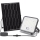 Aigostar - LED Proyector solar regulable con sensor LED/120W/3,4V IP66 + control remoto