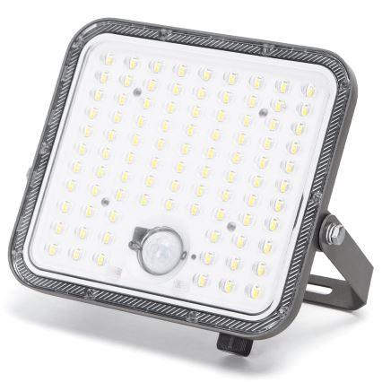 Aigostar - LED Proyector solar regulable con sensor LED/120W/3,4V IP66 + control remoto