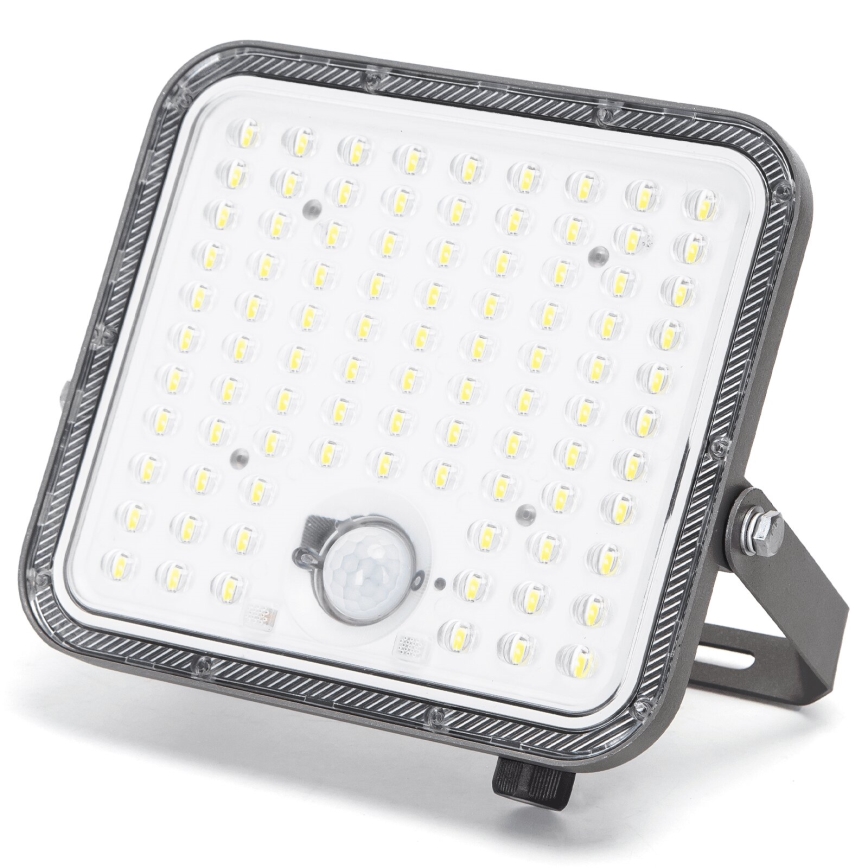 Aigostar - LED Proyector solar regulable con sensor LED/120W/3,4V IP66 + control remoto