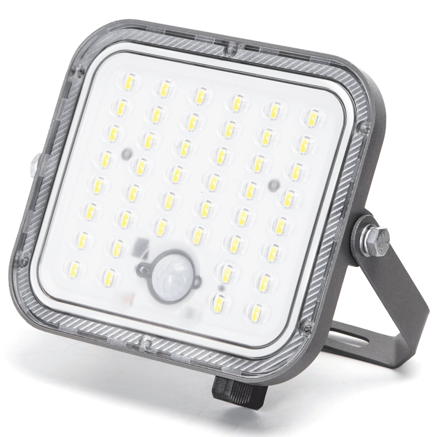 Aigostar - LED Proyector solar regulable con sensor LED/80W/3,4V IP66 + control remoto