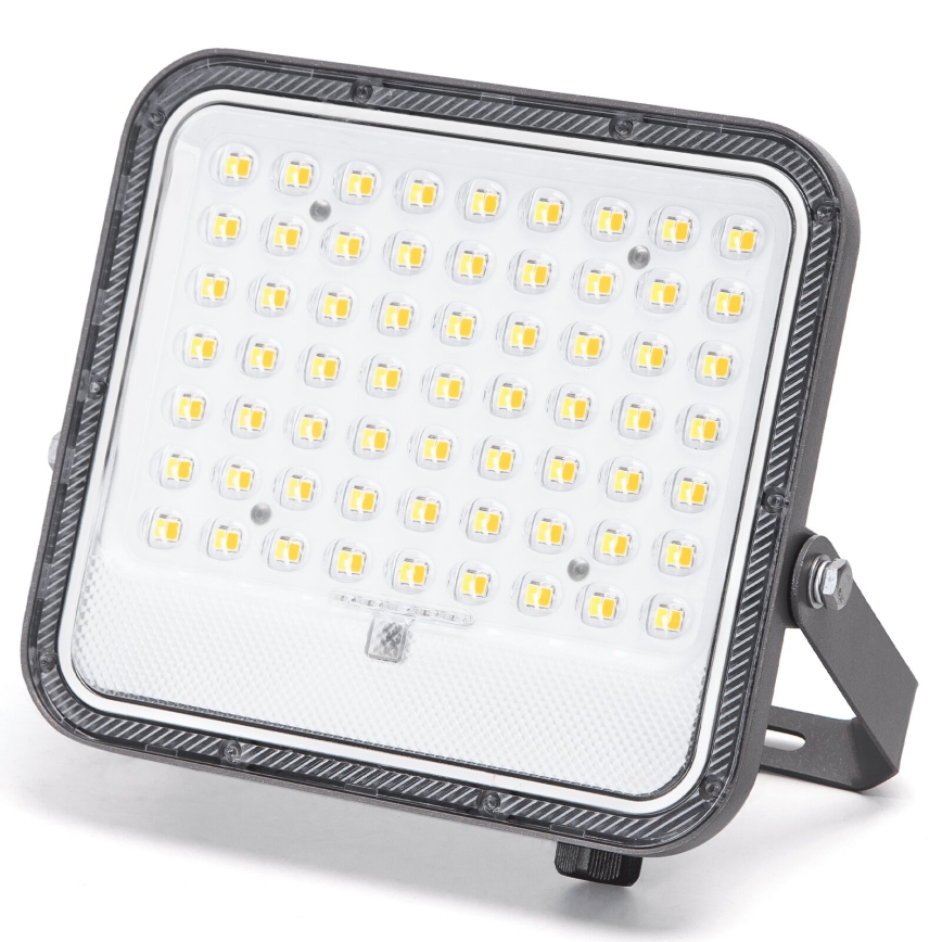 Aigostar - LED Proyector solar regulable LED/100W/3,4V IP66 + control remoto
