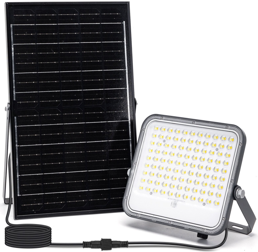 Aigostar - LED Proyector solar regulable LED/150W/3,4V IP66 + control remoto