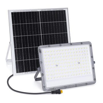 Aigostar - LED Proyector solar regulable LED/200W/3,4V IP65 + control remoto