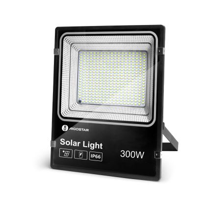 Aigostar - LED Proyector solar regulable LED/300W/3,2V IP66 + control remoto
