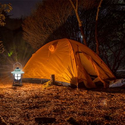 Aigostar - Lámpara de camping portátil recargable LED regulable LED/3W/3,7V