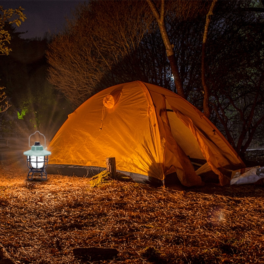 Aigostar - Lámpara de camping portátil recargable LED regulable LED/3W/3,7V