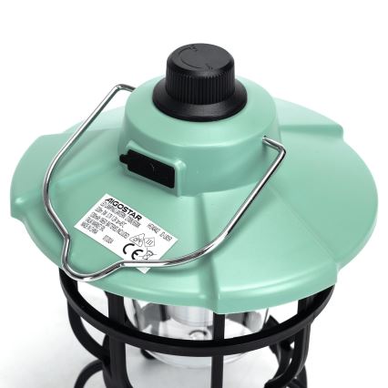 Aigostar - Lámpara de camping portátil recargable LED regulable LED/3W/3,7V