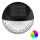 Aigostar - LED RGB Aplique solar LED/2W/1,2V 300 mAh negro IP44