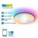 Aigostar - LED RGB+CCT Plafón LED/22W/230V 2700-6500K Wi-Fi