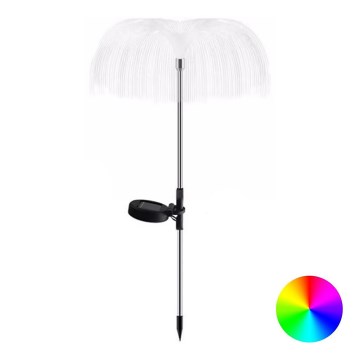 Aigostar - LED RGB Solar decorativo lámpara LED/0,03W/1,2V 70cm IP44