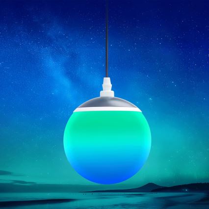 Aigostar - LED RGBW Lámpara colgante regulable MESH LED/8W/230V 2700-6500K blanco + control remoto