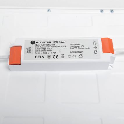 Aigostar - LED RGBW Panel empotrado regulable MESH LED/36W/230V 2700-6500K 120x30 cm