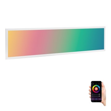 Aigostar - LED RGBW Panel empotrado regulable MESH LED/36W/230V 2700-6500K 120x30 cm
