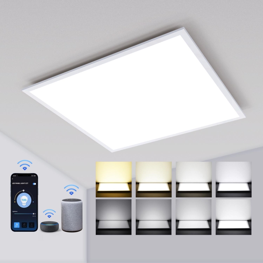 Aigostar - LED RGBW Panel empotrado regulable MESH LED/36W/230V 60x60 cm