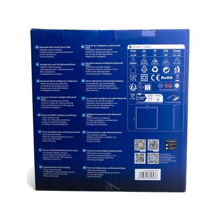 Aigostar - LED RGBW Panel empotrado regulable MESH LED/36W/230V 60x60 cm