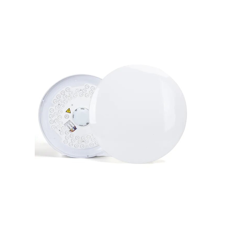 Aigostar - LED RGBW Plafón regulable para el baño MESH Inteligente LED/18W/230V 3000-6500K IP44 + control remoto